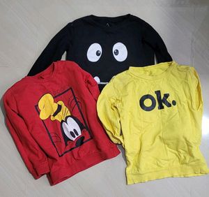 Boys Full Sleeve T Shirt