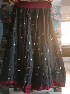 Black Colour Chaniya For Women.... Navratri