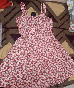 Cute Floral Mini Dress