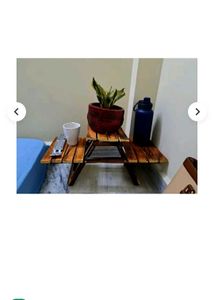 craftshoppee Wooden Handcrafted Square Antique
