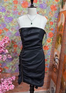 Y2K Style Black Mini calvin klein Dress