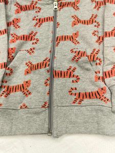 Cute Tiger Print Kids Hoodie