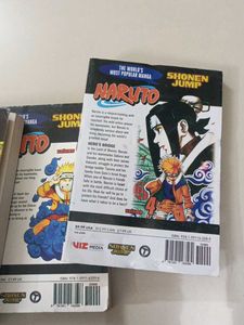 Naruto Manga Volumes 3-5
