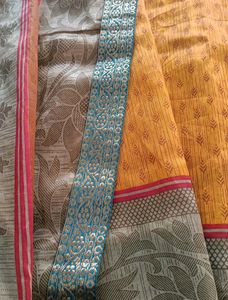 Gorgeous Fancy Saree With Border