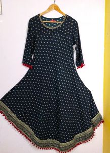 Amayra Blueprinted LongTop With SymetricHem(Women)