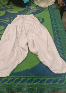 White Patiala Pants