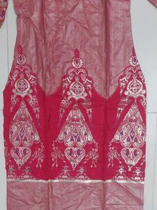 Elegant Pink Kurta with design for women
