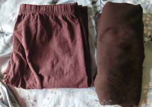 Kurti with Legging and Dupatta