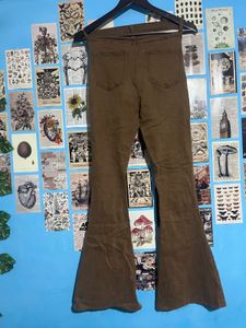 Brown Flared Jeans
