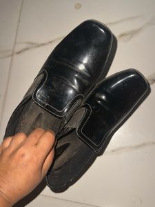 black loafers party wear