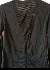Black Long Sleeve Top