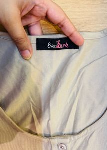 Lightweight Long Sleeve Button Up Top