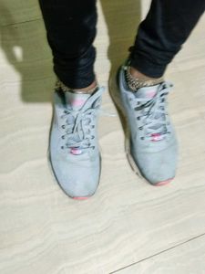 Skechers Ultra Go Blue Pink Athletic Shoes