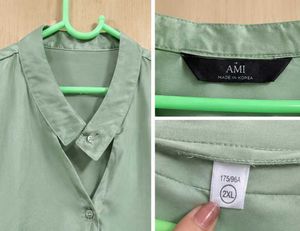 Chic Sage Green Ruffle Sleeve Top