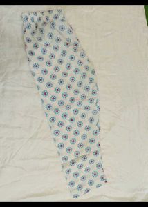 Elegant White Printed Kurta Set