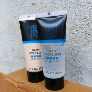 Matte Poreless Foundation - 2 Shades