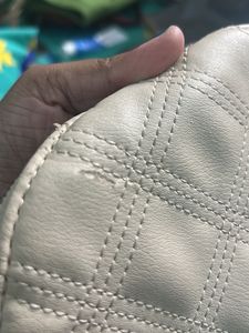 Max Brand Quilted Beige Backpack