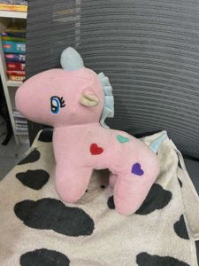 Cute Pink Unicorn Plush Toy