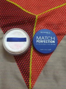 Rimmel London Match Perfection Silky Loose Face Powder.