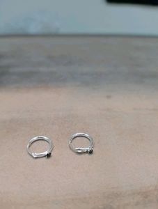 92.5 pure silver Bali with Black Stone pair ( 2 pi