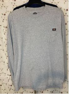 Dickies Grey Long Sleeve T-Shirt