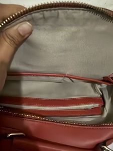 Faux Leather Backpack