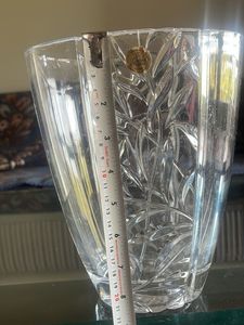 Cristal d'Arques vase