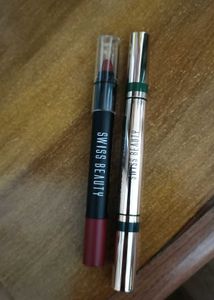 Swiss Beauty Lip Crayon & Eyeshadow Duo