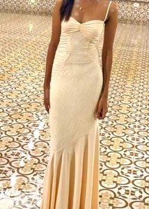 Elegant Lace Evening Gown