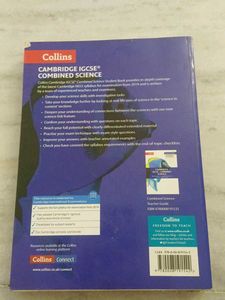 Cambridge IGCSE Combined Science Student Book