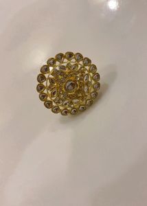 New Elegant Kundan Ring