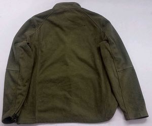 Men's Green Fleece Jacket