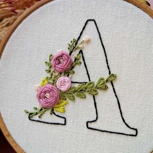 hand made Embroidered