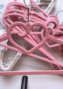 kawaii pink heart hangers