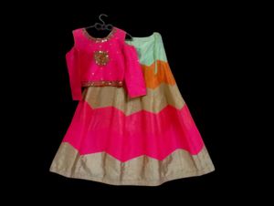 2 Combo Cute Girls Lehenga Choli