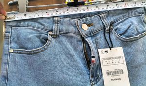 Zara Denim Ripped Jeans