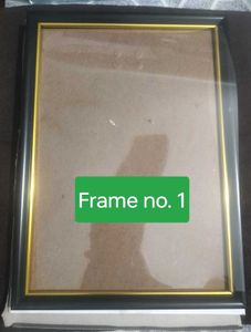 Set of 2 blank A4 size frames