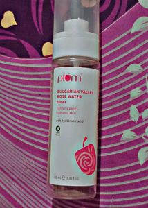 Plum Bulgarian Valley Rose Water Toner