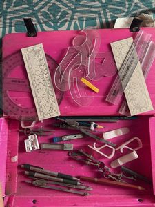 Engineering Drawing book and Box