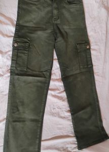 Olive Green Cargo Pants