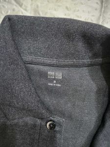 Men's Dark Grey Polo Shirt