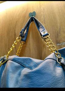 Chic Blue Hobo Bag💥