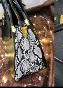 Coach Black Textured Tote Bag