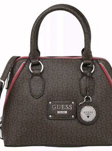 Original Guess Monogram Satchel Bag