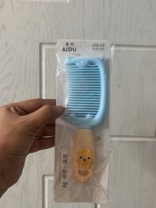 🦄3 - Cute Pink Folding Hair Comb , Brush , Mirror