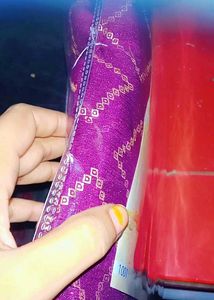 Packed Purple Saree