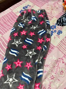 Cozy Star Print Pajama Pants