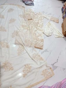 Elegant Embroidered Kurta Set 3pc xl