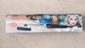 Nova Hair Curler (Black &amp; Silver)