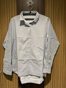 Chic Striped Button-Up Shirt